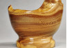 Handmade Wooden Candy Bowl Elm Burl Wood